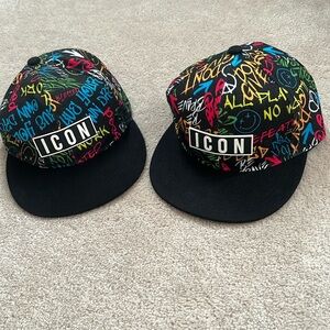 2 kid hats